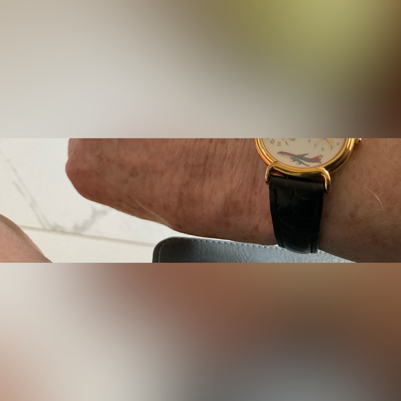 Vintage Northwest Airlines Dual Time Zone Watch - Picture 6 of 8